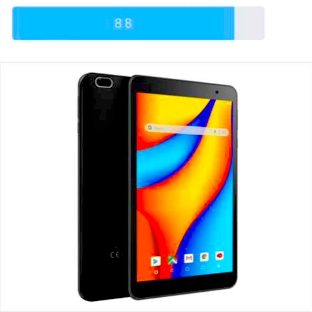 Vankyo 7” Android Tablet-Manual, Charger, extra 8GB SD Drive, Neoprene Case